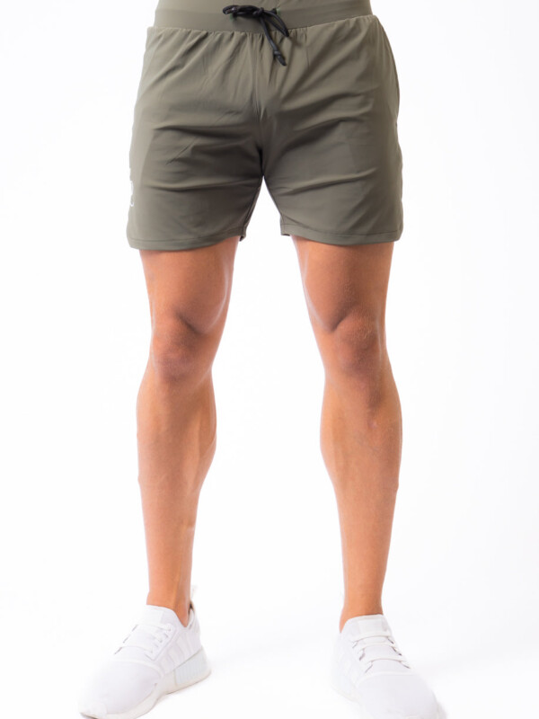 LIVELITE Athletica men's Revival Shorts Forest Green — Canadian performance activewear
