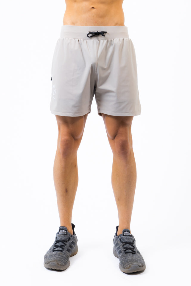 LIVELITE Athletica men's Revival Shorts Desert Smoke, Canadian performance activewear